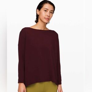 Lululemon Back in Action Long Sleeve